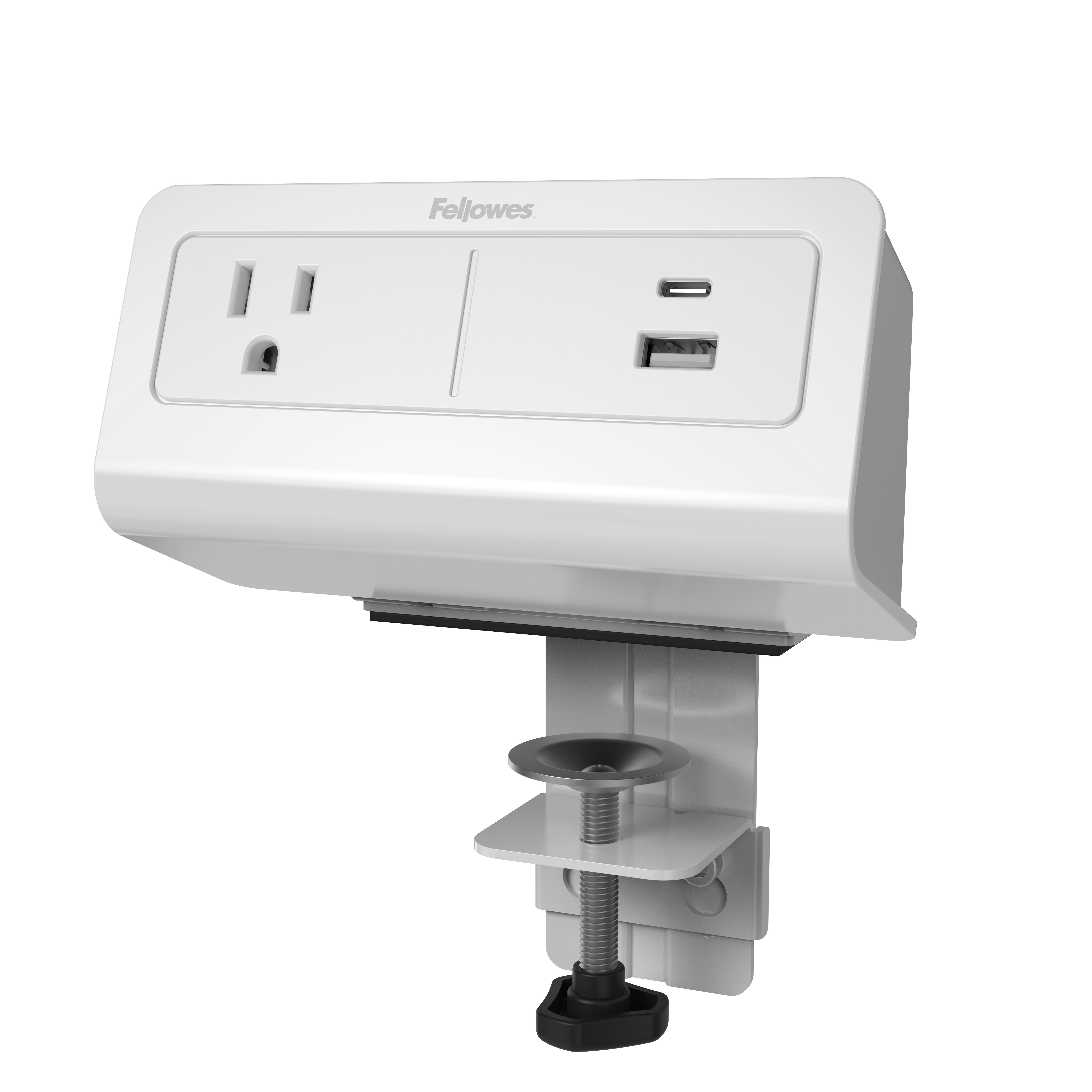 100139554-FCH3C-65W-WHT-L.803, Flexcharge 3C - 65W Power • One AC outlet • One quick-charge USB-A port • One