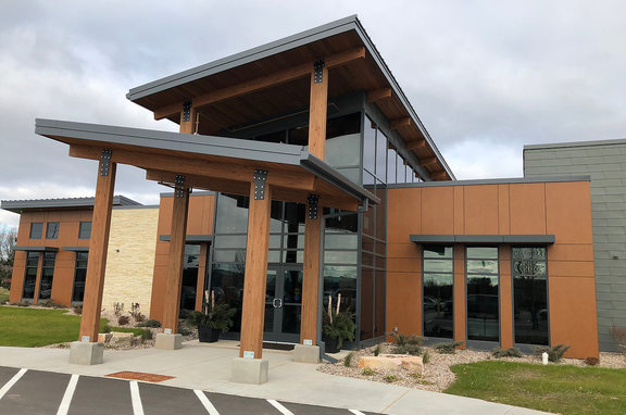 Exterior Applications, brand, Structural glued laminated timber, mass timber is a product of our nations best known and most