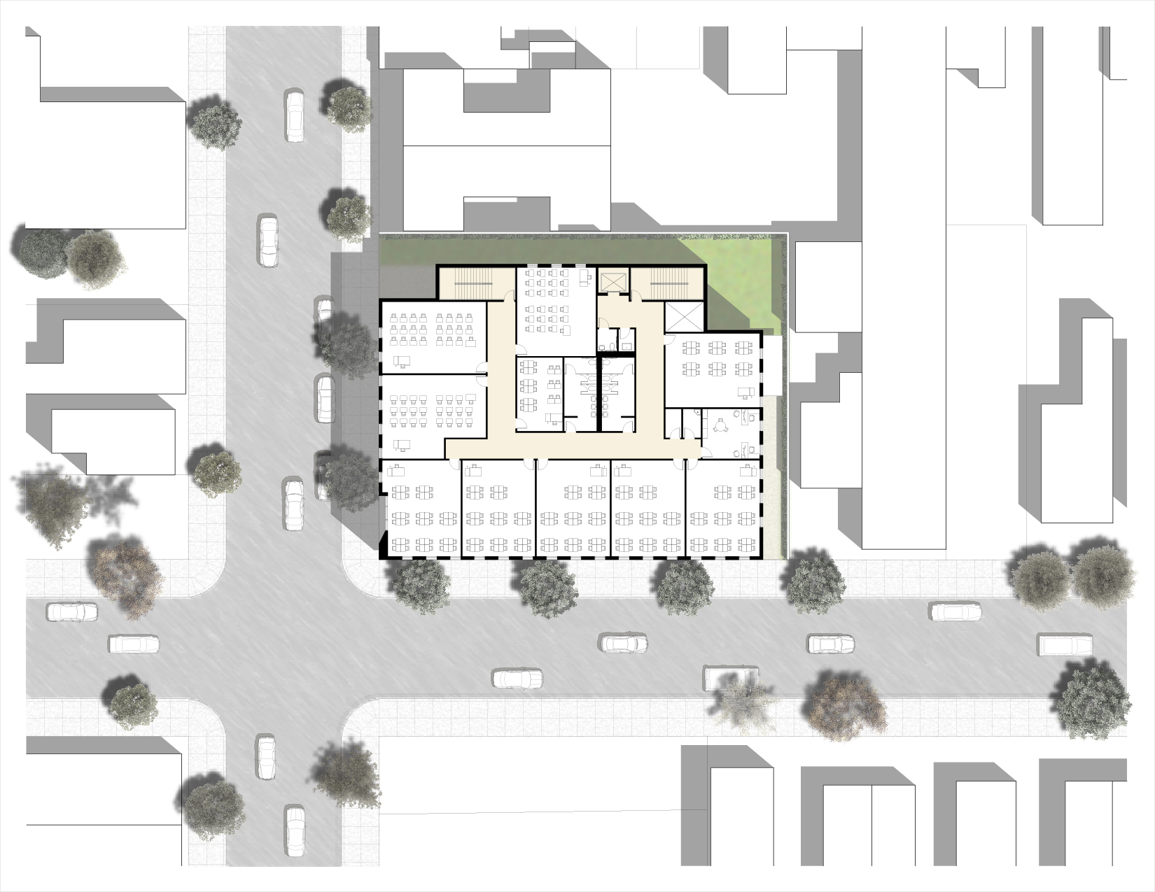 5 Charter School Development Typical Plan | VIRALINE Architecture