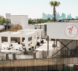 77 Degrees Rooftop Bar | Dallas, TX, brand, 77 Degrees Rooftop Bar, located in Dallas, TX., is an 3 story rooftop bar, restaurant and
