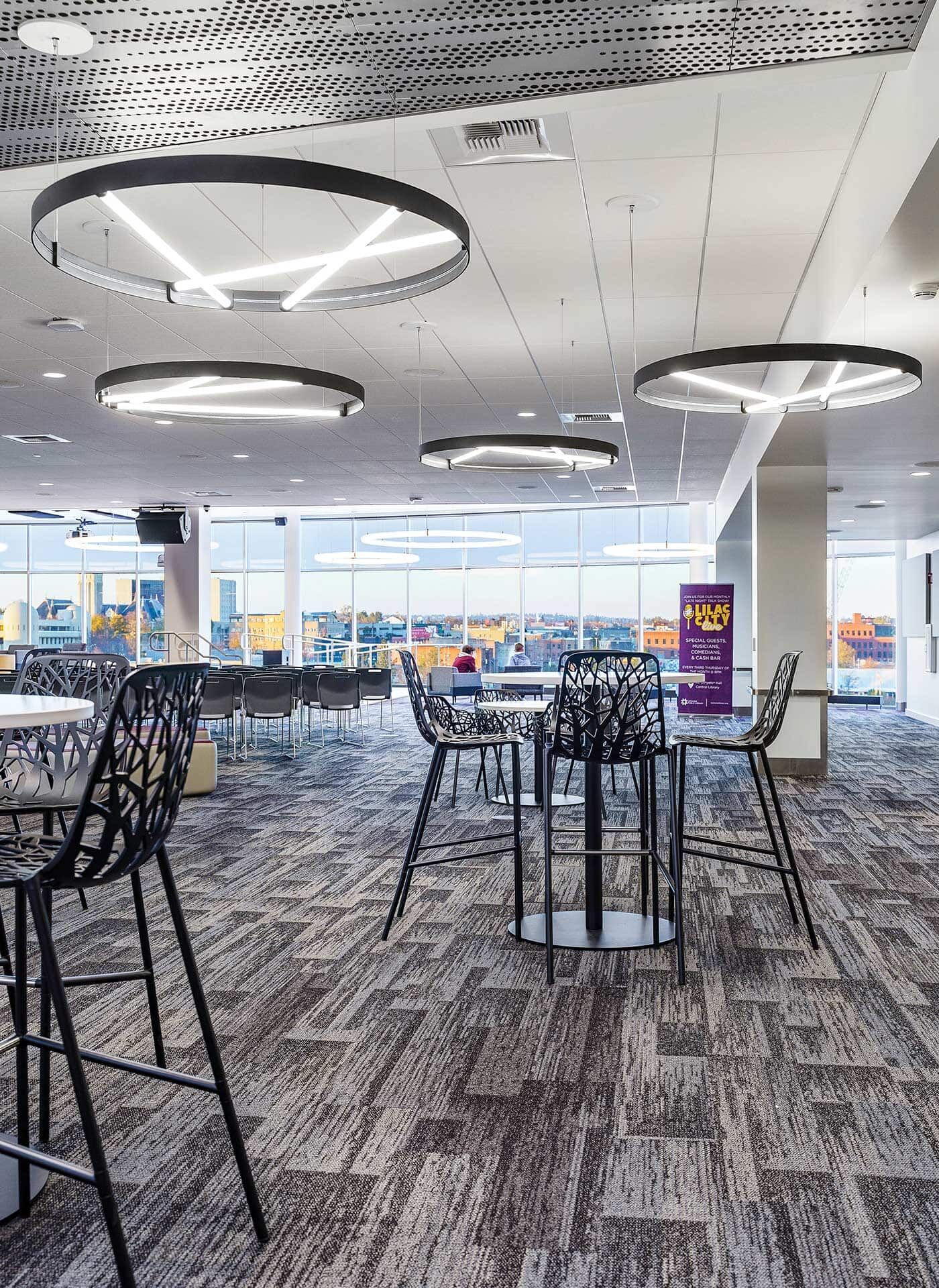 Acuity Brands Spokane Central Library Interior Lighting | Acuity