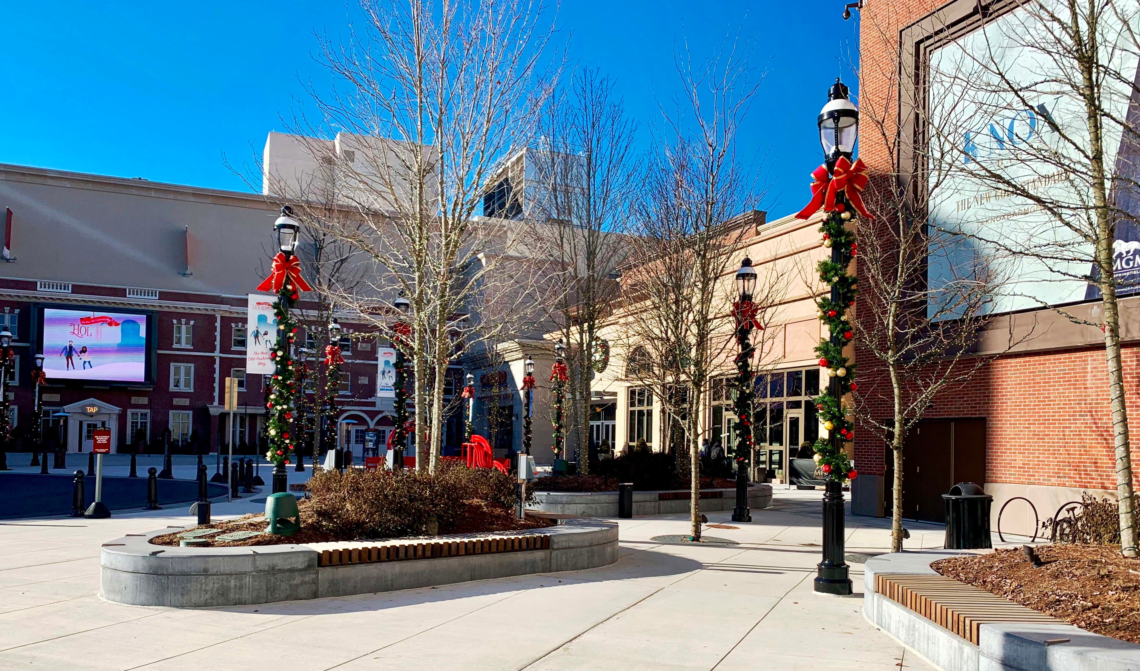 Allen and Major Associates Inc MGM Springfield retail exterior light