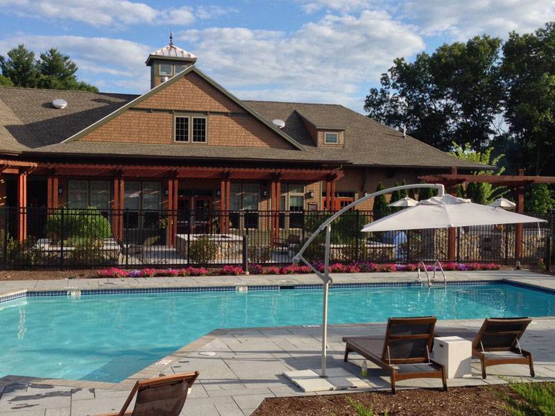 allen and major associates paddock estates boxborough pool area Allen