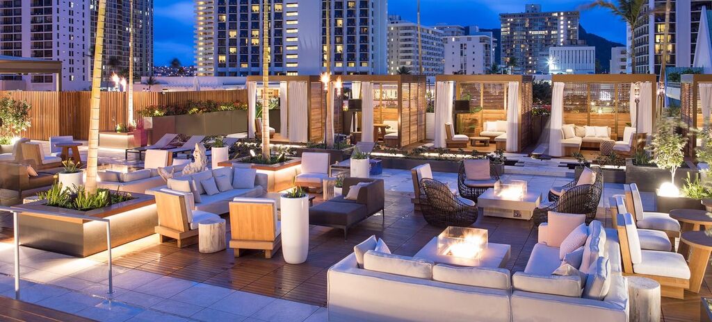 Alohilani-Resort IPE-Wood-Pedestal-Pavers 04, Alohilani Resort | Honolulu, HI featuring products from Tile Tech Pavers |