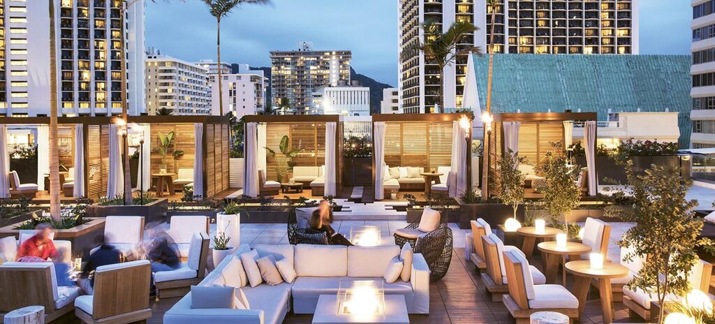 Alohilani-Resort IPE-Wood-Pedestal-Pavers 07, Alohilani Resort | Honolulu, HI featuring products from Tile Tech Pavers |