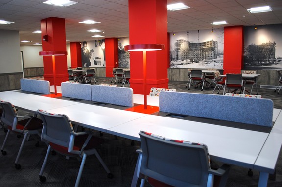 Forest Activity Room, professional, The Forest Activity Room is located at the Indiana University. Concept: The design is