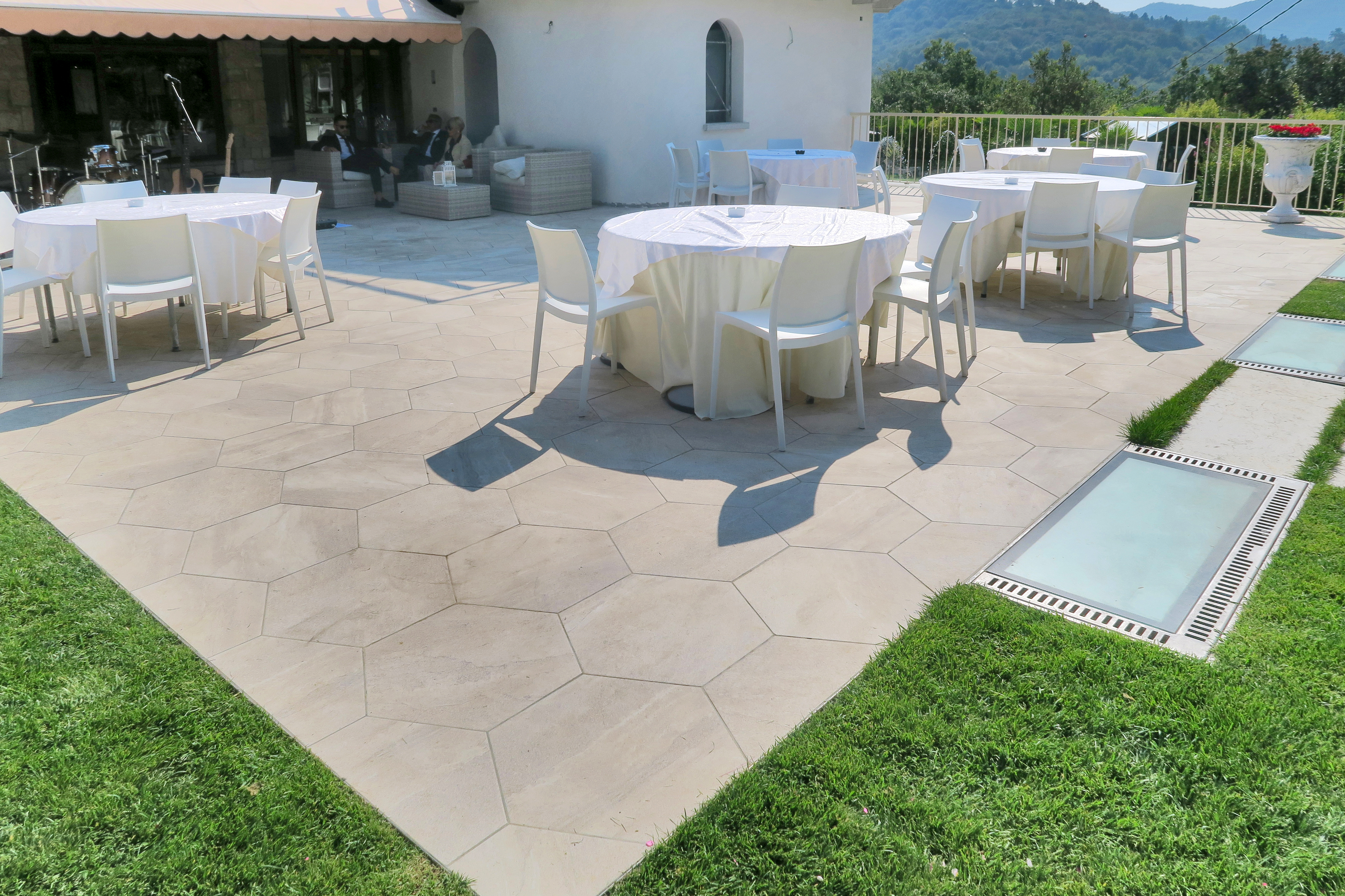 Hexagonal Porcelain Pavers | Archatrak
