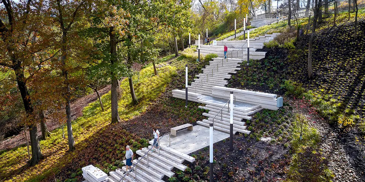 Art Climb Cincinnati, OH Wausau Tile