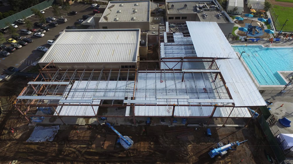 ASC Steel Deck Dan McKinney Family YMCA Roofing ASC Steel Deck