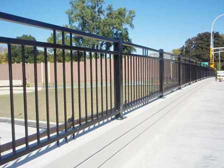 Type M Bridge Railing Astro Manufacturing Bridge railing | Astro Metal Craft