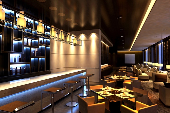 Hard Rock Hotel // Hollywood, FL, brand, This showroom showcases Tamlyns products used within hospitality spaces.