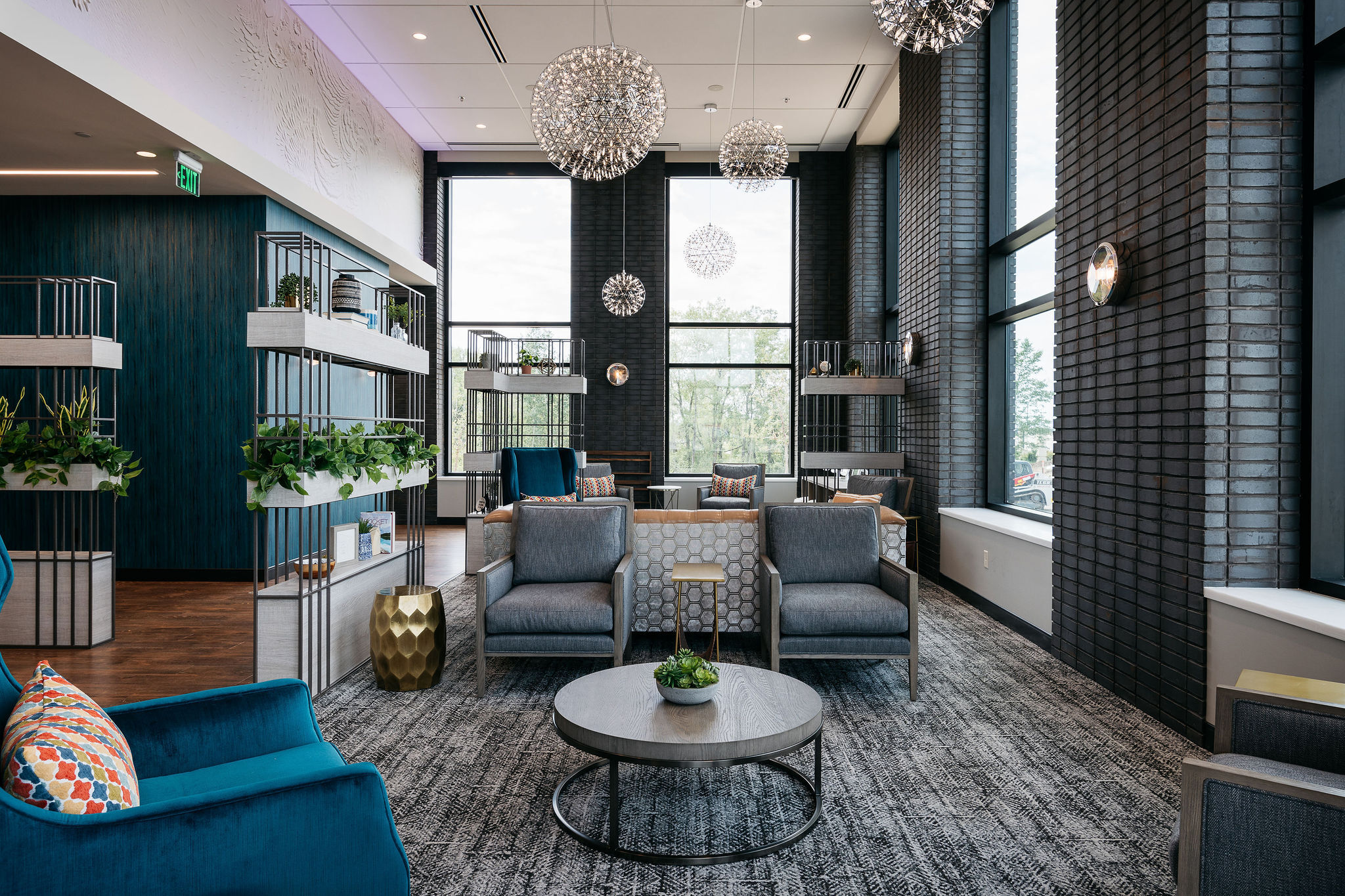 Bauer Design Build Salute Dental Modern Lobby Design Bauer Design Build