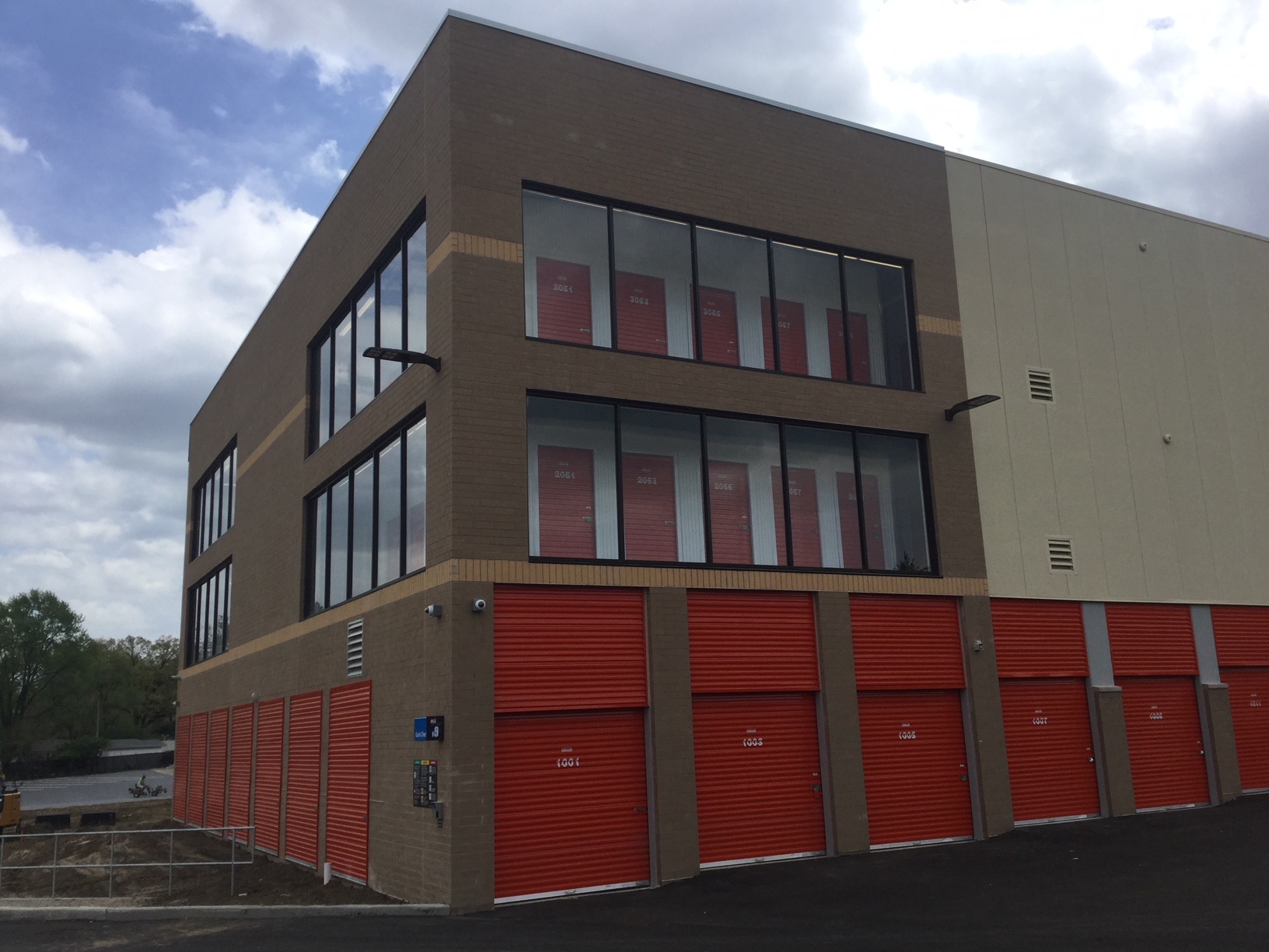 Bauer Design Build Uhaul Self Storage Exterior Elevation in progress ...