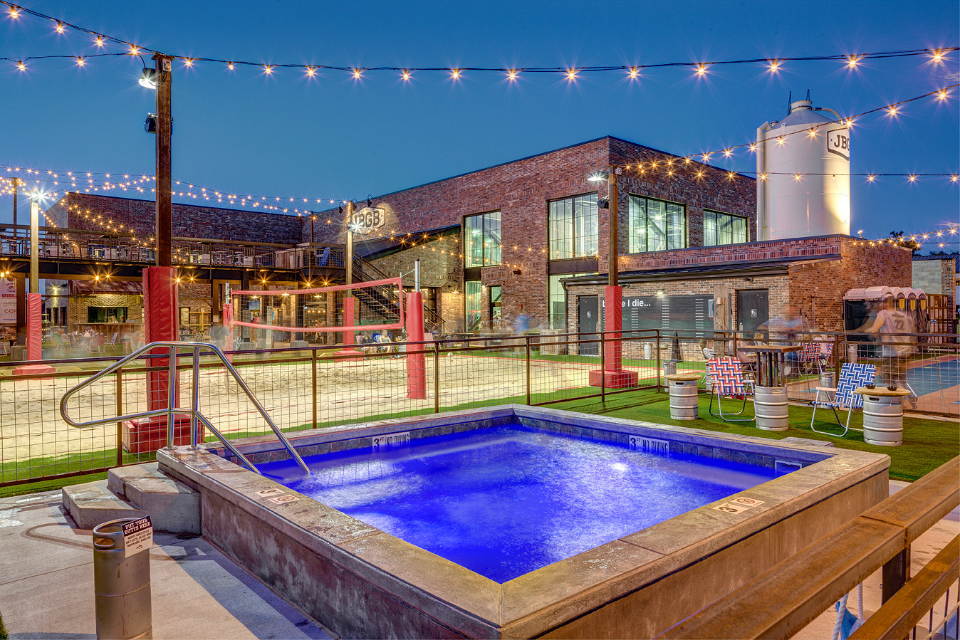 Benchmark Group JJ's Beer Garden & Brewery patio Benchmark Group