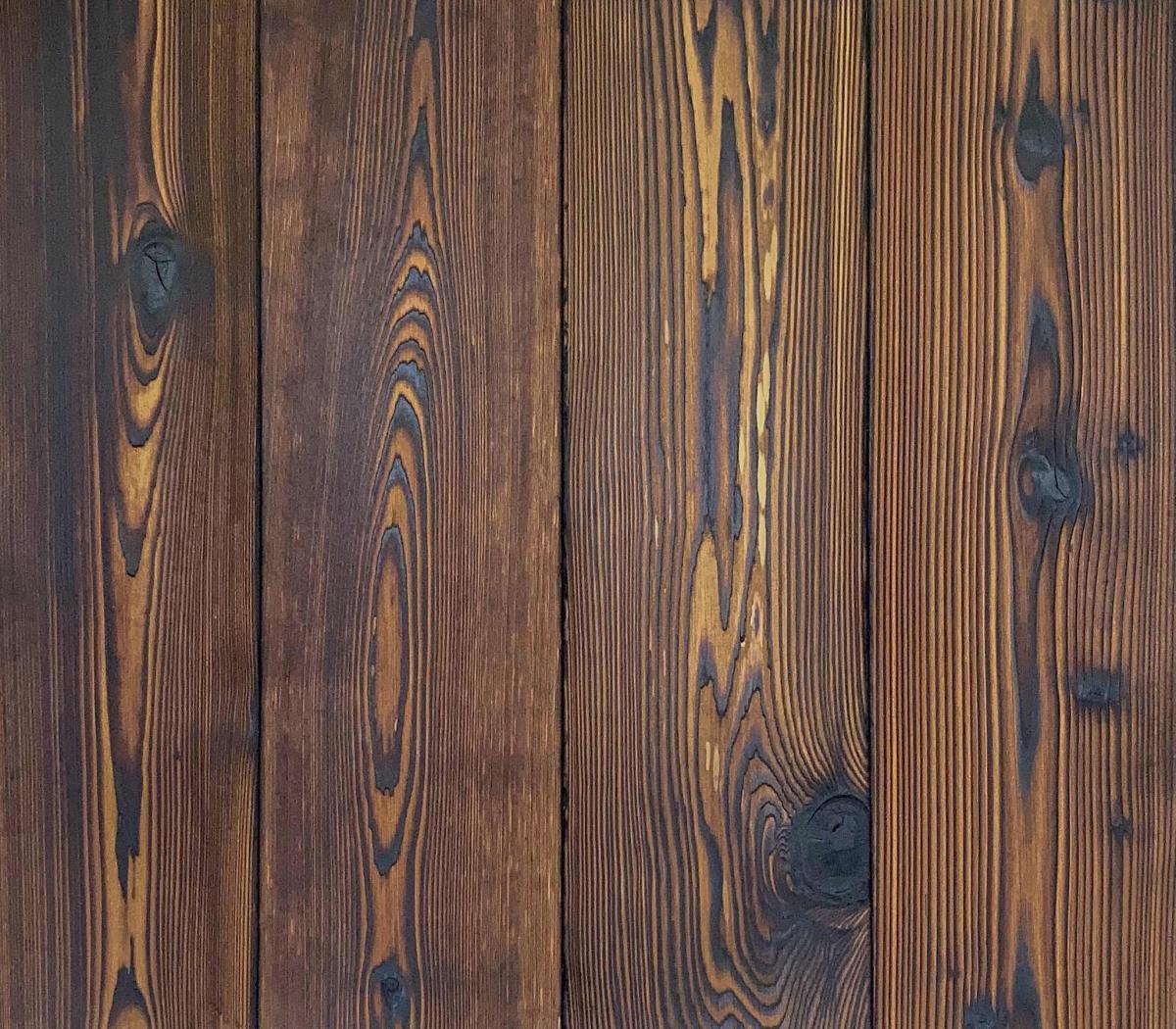 CEDAR TOASTED | 2- Shou Sugi Ban Wood Paneling from Pioneer