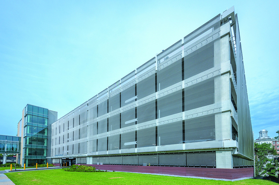 Facades, Solar Shading, Parking, Exterior Cladding, brand, By combining material strength and durability with functional