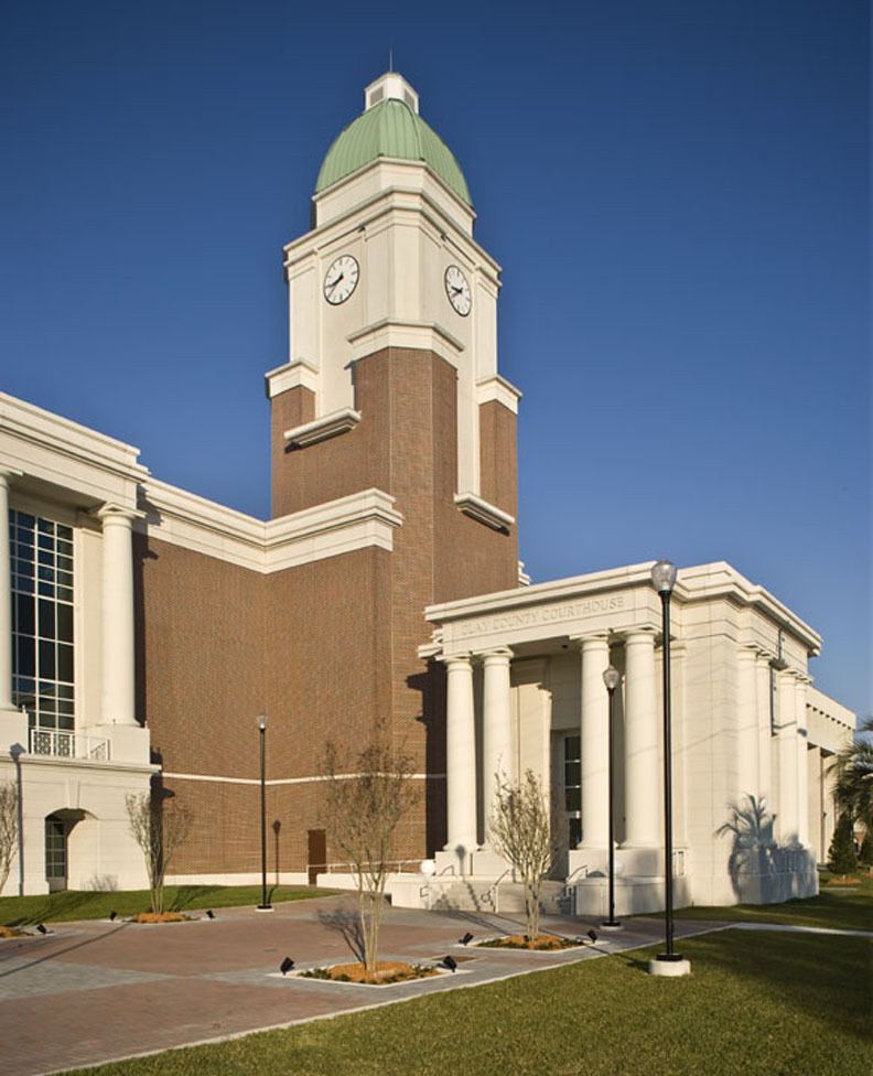 Clay County Courthouse Gate Precast