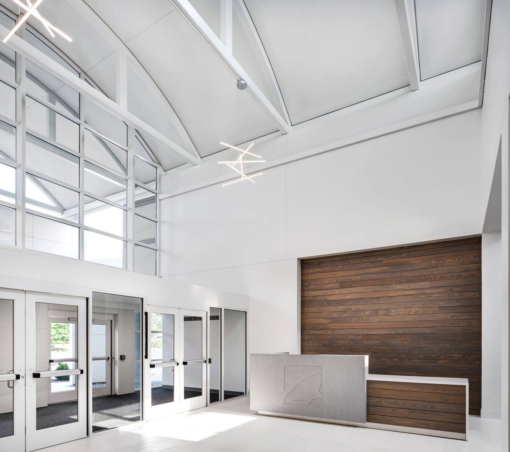 clear advantage lighting First Horizon National Corporation First Ops West entrance, The entrance to First Horizon National