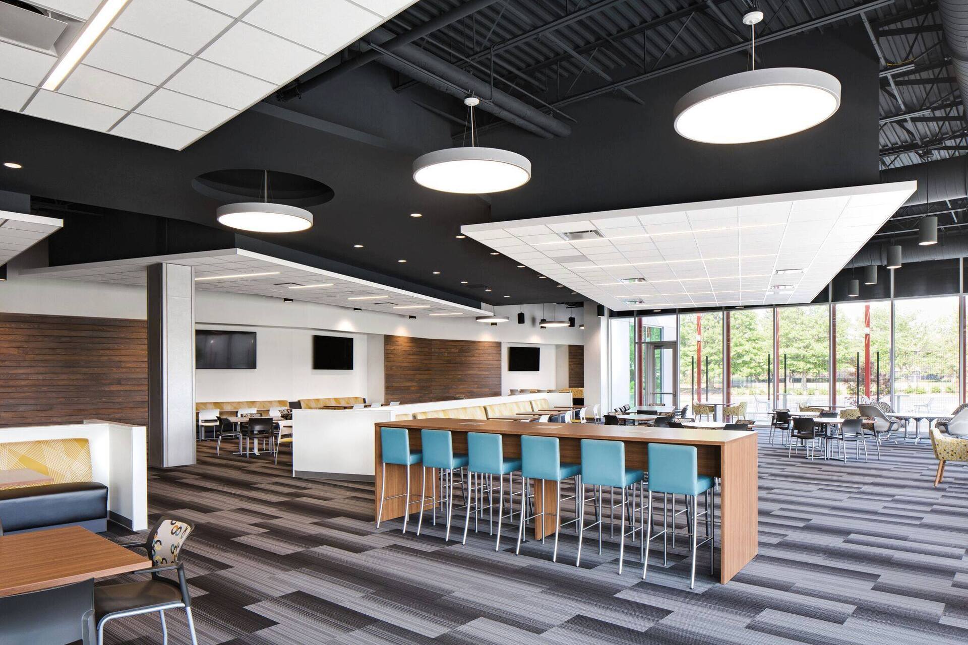 clear advantage lighting First Horizon National Corporation First Ops West work lounge, First Horizon National Corporation