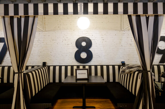 Royal Palms Shuffleboard Club Chicago, brand, The Royal Palms Shuffleboard Club in Chicago is a vintage-Florida inspired