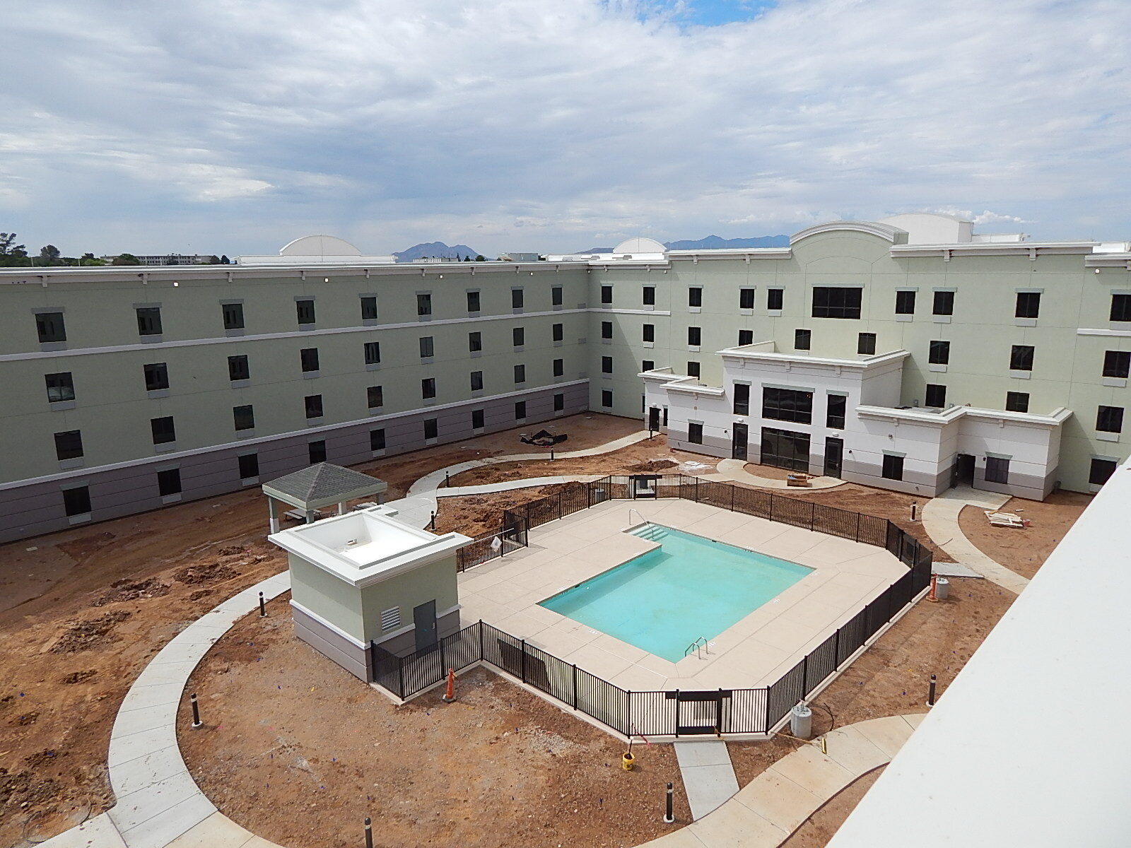 Courtyard View Sound Reducing Drywall QuietRock Noise Reducing