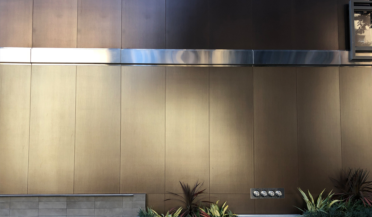 Crossville Santa Monica Medical Plaza metal surface lobby design ...