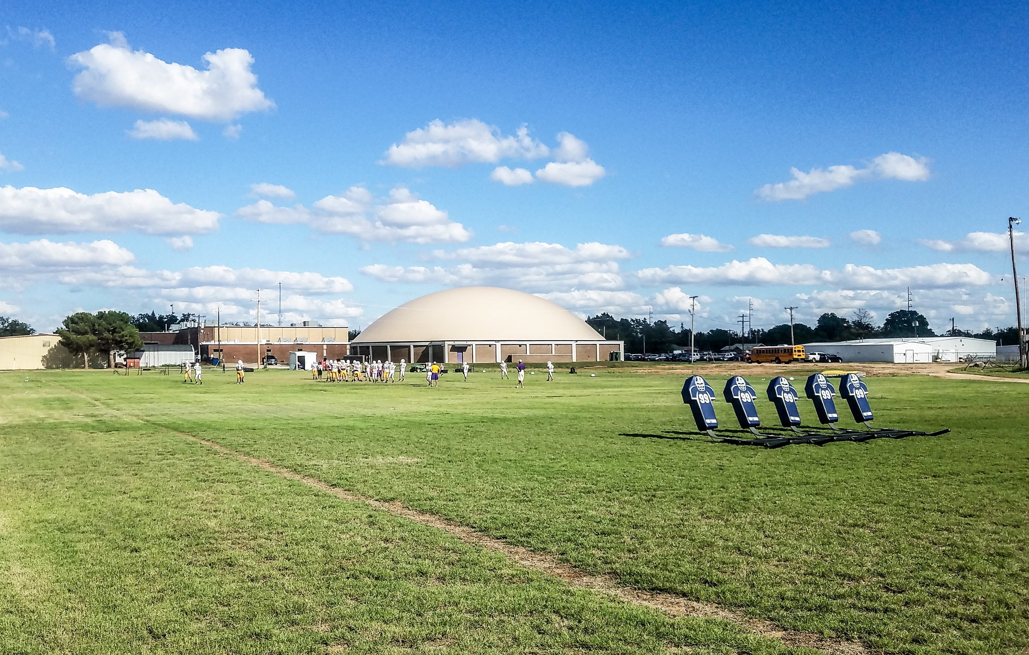 Custom Construction and Design Munday CISD Domes Exterior Field
