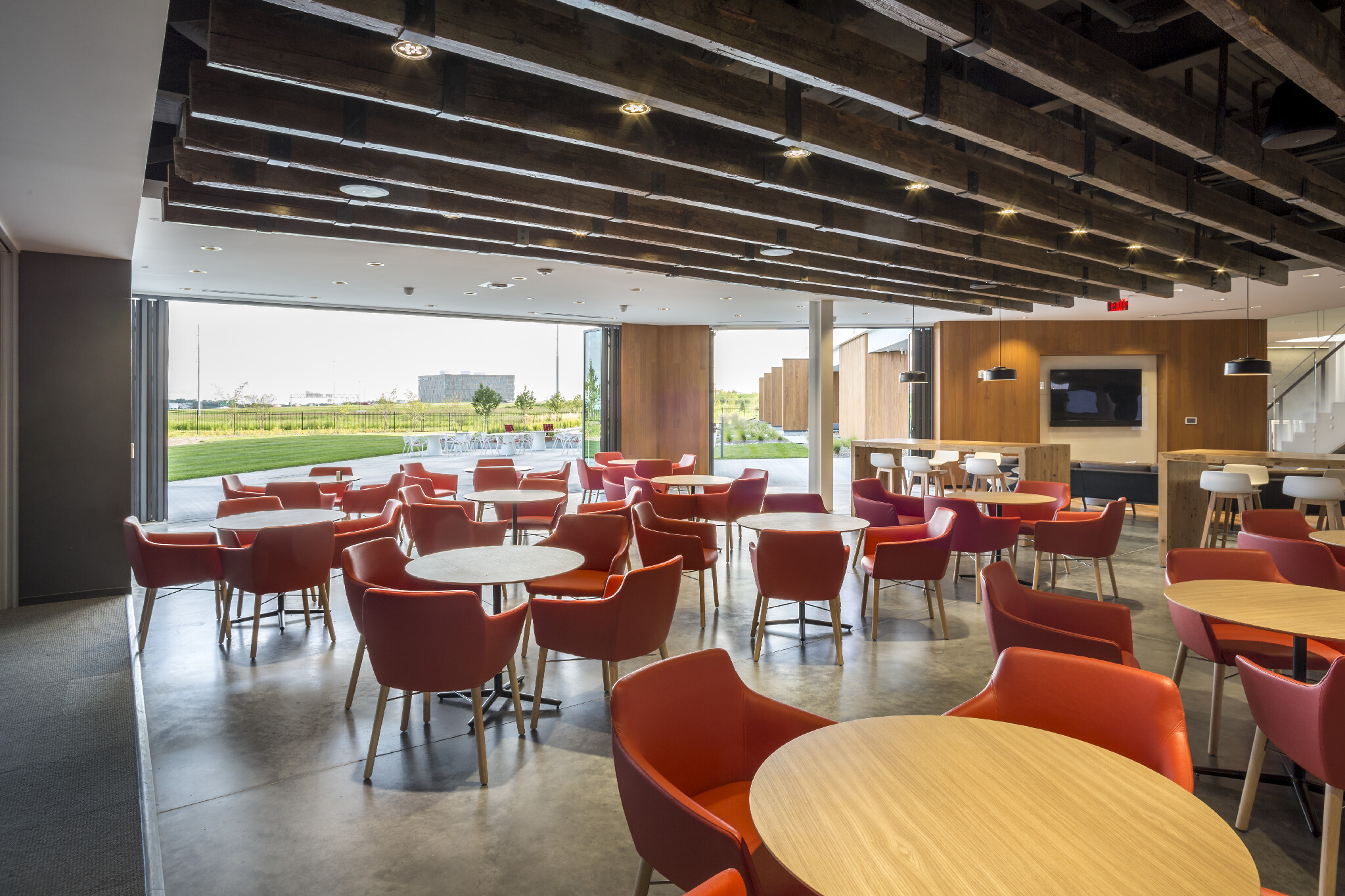 Dairy Farmers of America Employee Breakroom and Common Area NanaWall