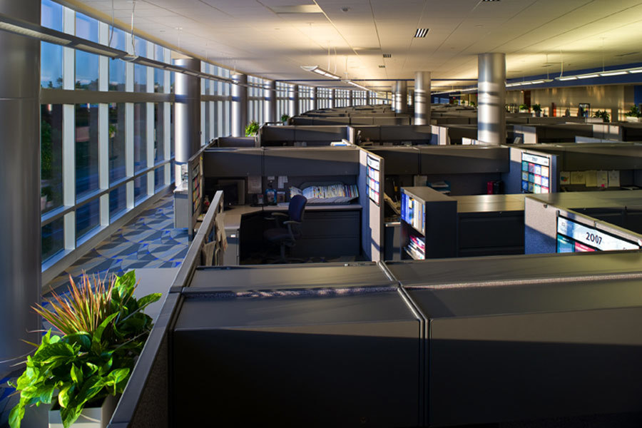 Darkhorse Lightworks Hubbell Lighting Headquarters workspace