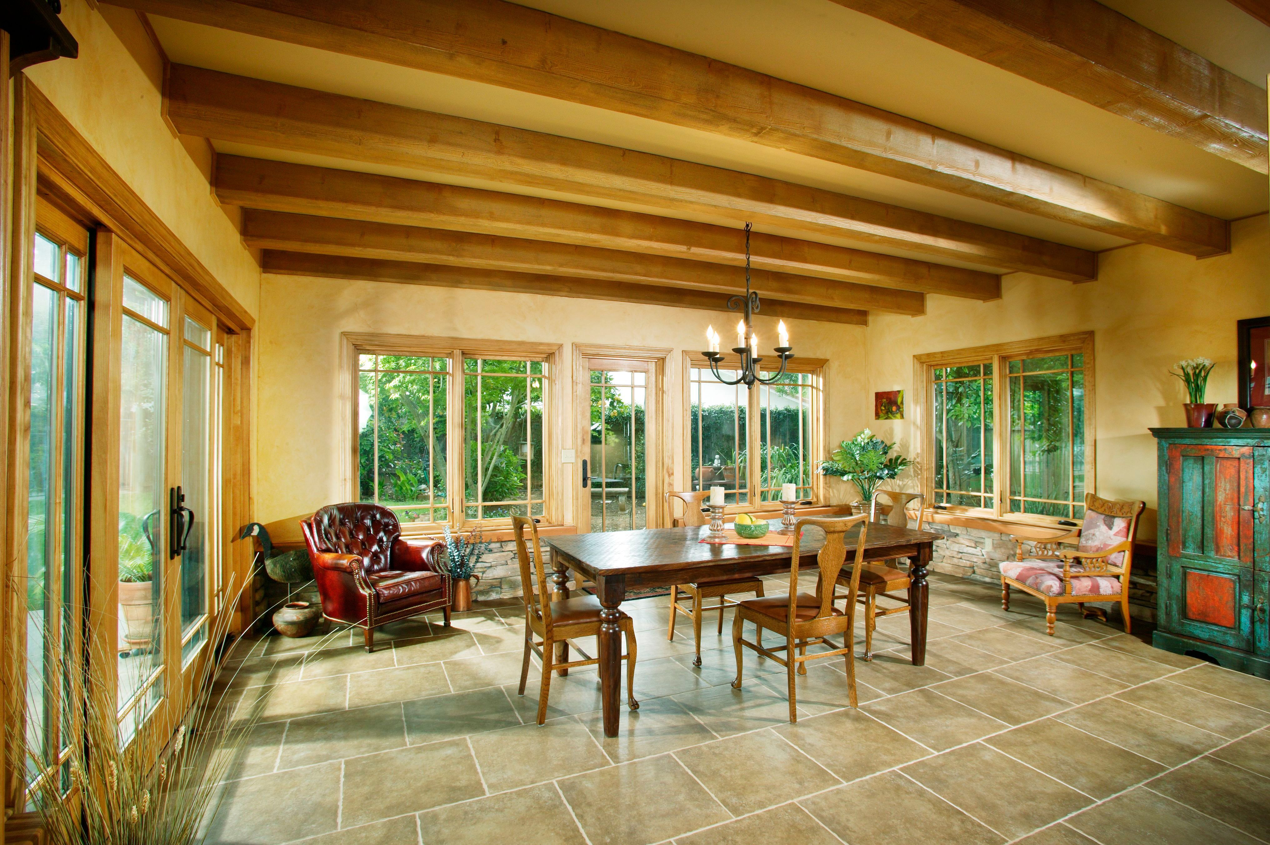 Decorative Ceiling Tiles Volterra Faux Wood Beams Interior Dining Room