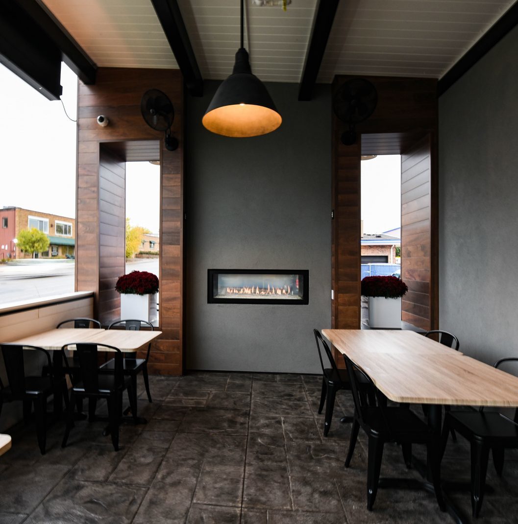 Dering Pierson Group The Block Fireplace Dining Dering Pierson Group LLC