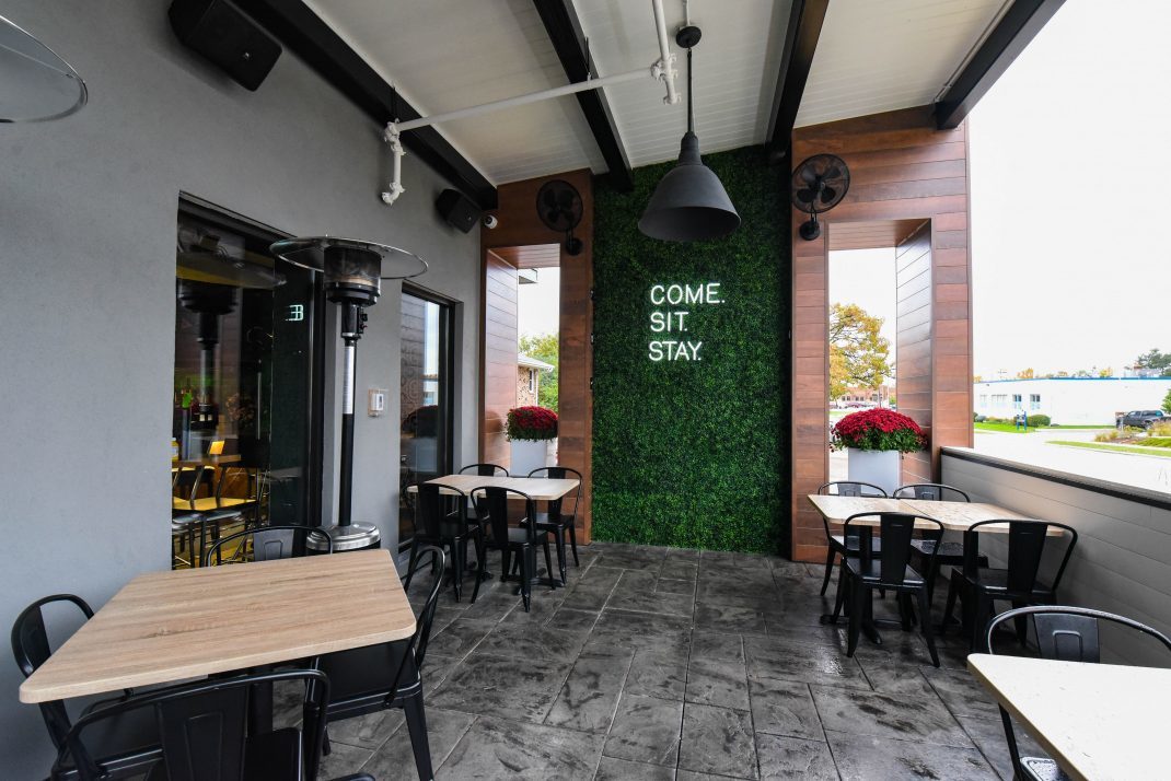 Dering Pierson Group The Block Outdoor patio Dering Pierson Group LLC