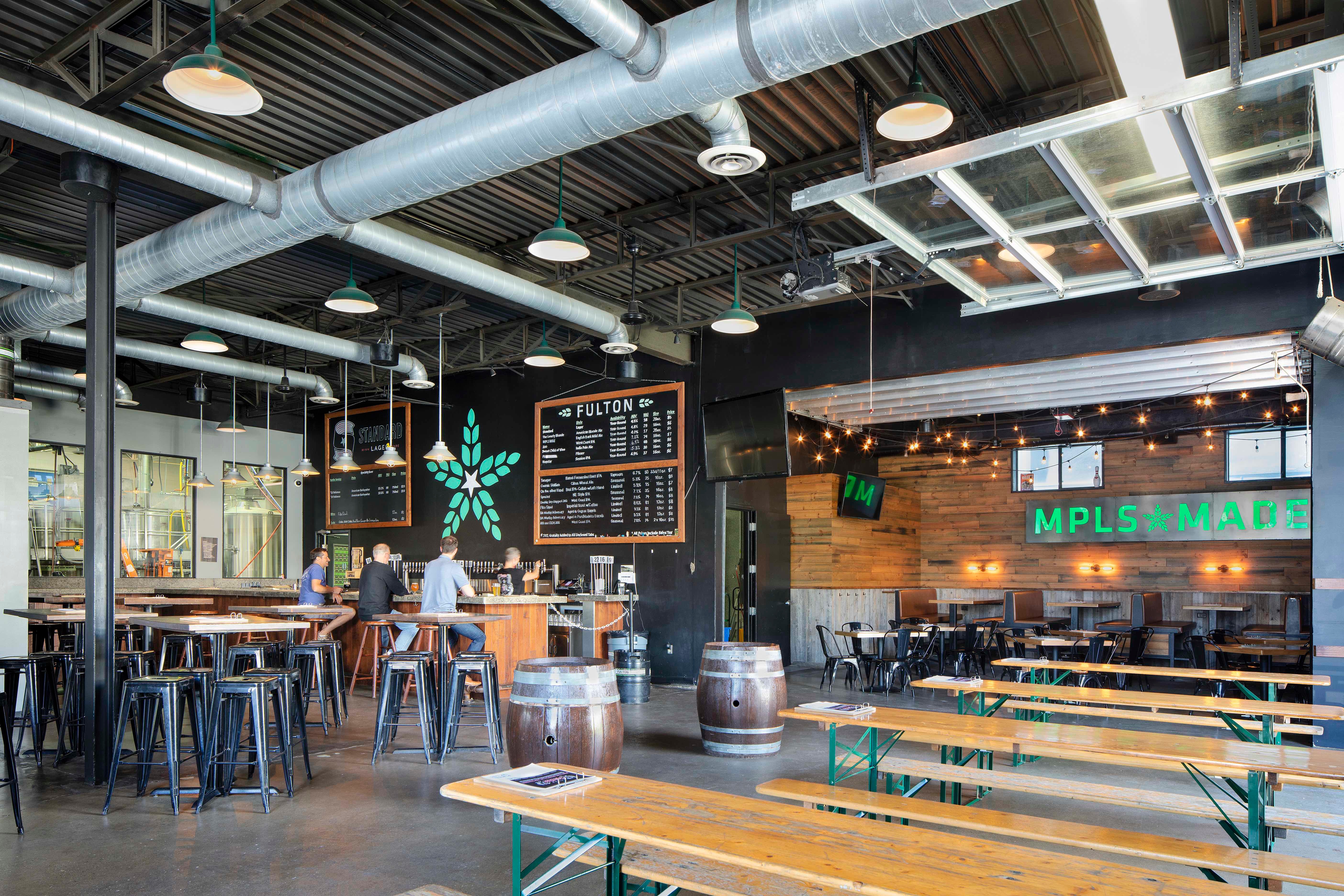 Fulton Brewery Taproom Minneapolis Mn Djr Architecture