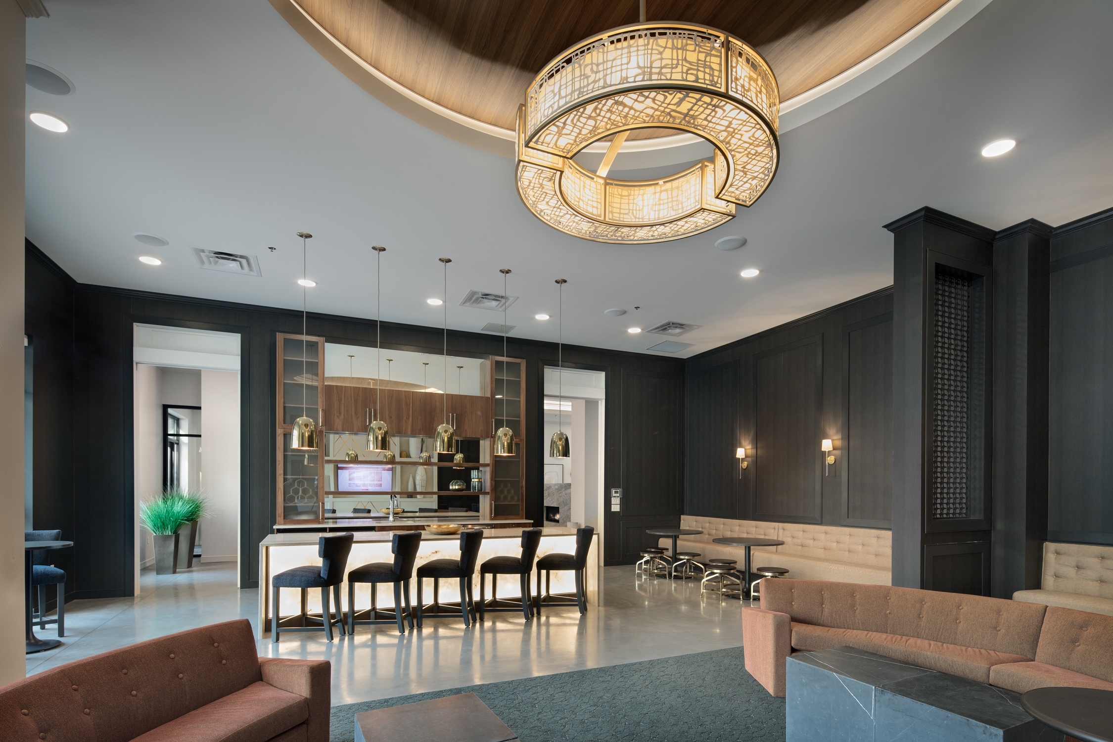 DJR Architecture Shoreham Apartments Common Area Lounge DJR Architecture