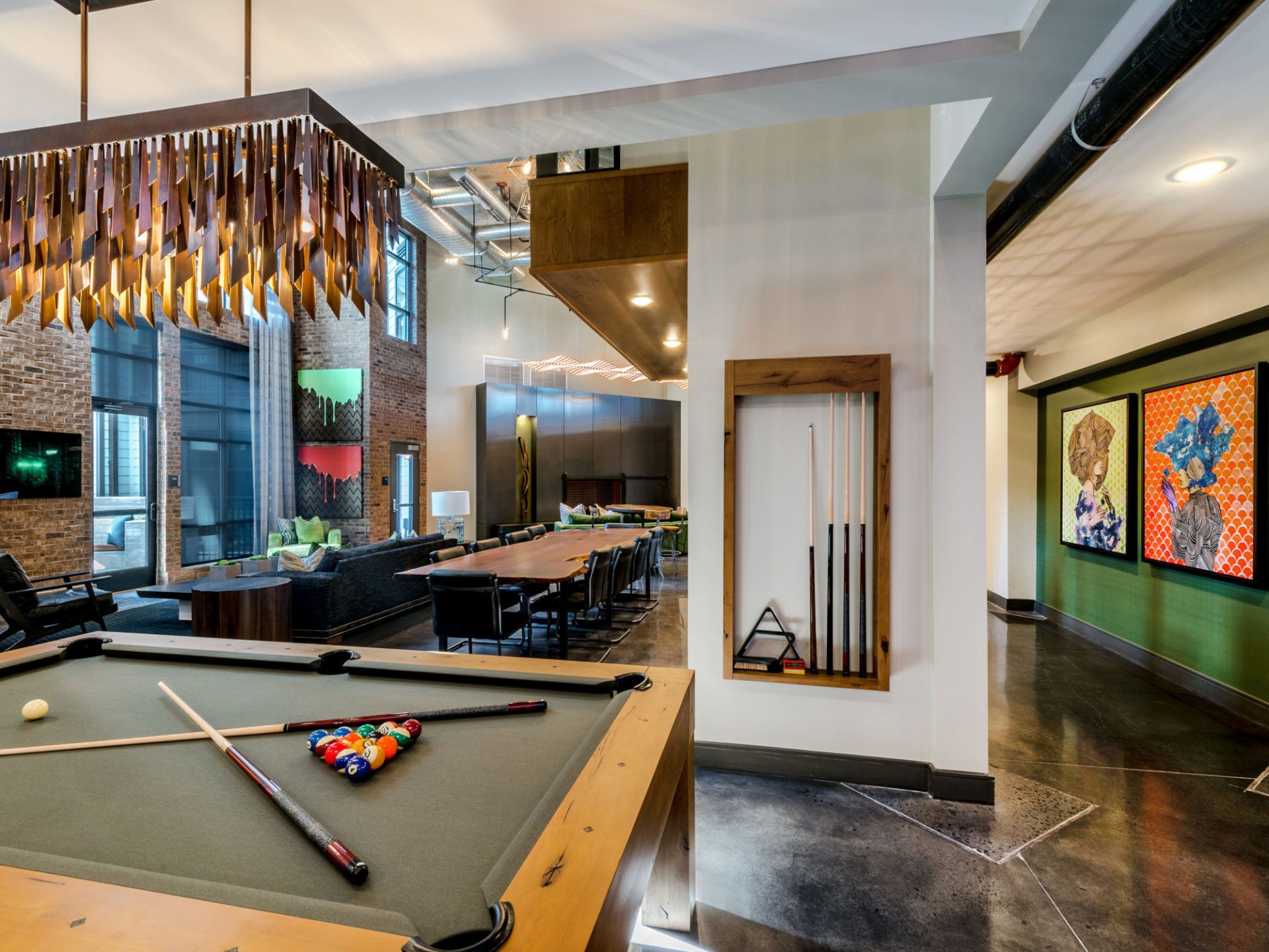 Dwell Design Studio The Point at Ridgeline Apartment Building Common