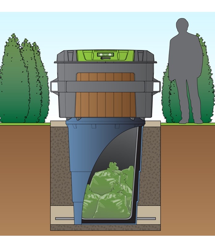 EnviroBIN Sub Surface Waste Container | Binova