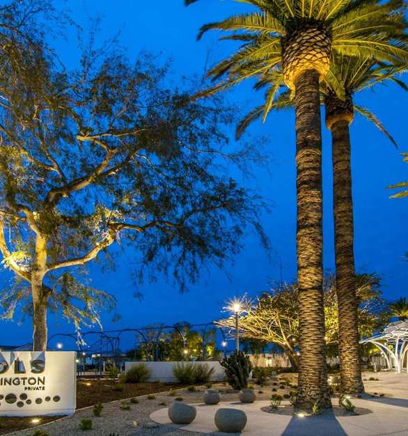 Exterior Public Space Lighting, The Professional single LED COB is a fully adjustable landscape in-ground fixture. As