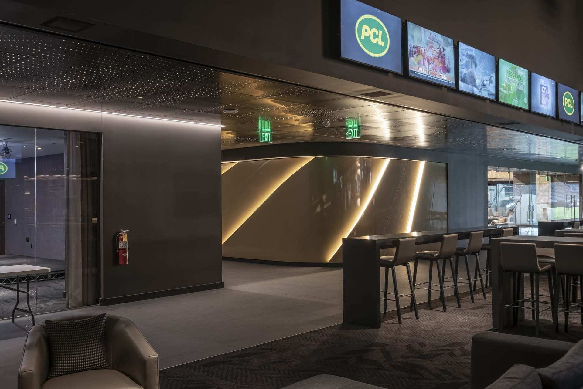 Fan Common Area Lighting, DuraTape ES provides the perfect thin and flexible solution that allows lighting to become part of