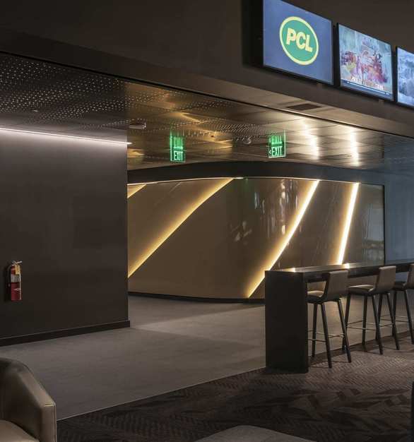 Fan Common Area Lighting, DuraTape ES provides the perfect thin and flexible solution that allows lighting to become part of