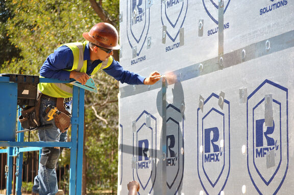 Rmax, brand, Rmax is an innovative building material manufacturer that produces products such as polyiso wall insulation,