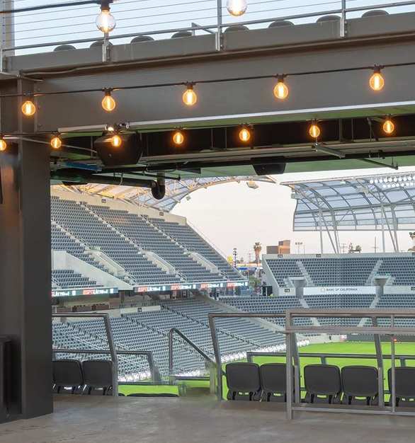 Football Stadium Common Area Lights, DuraLED Cable light delivers a virtually maintenance free solution for festive lighting