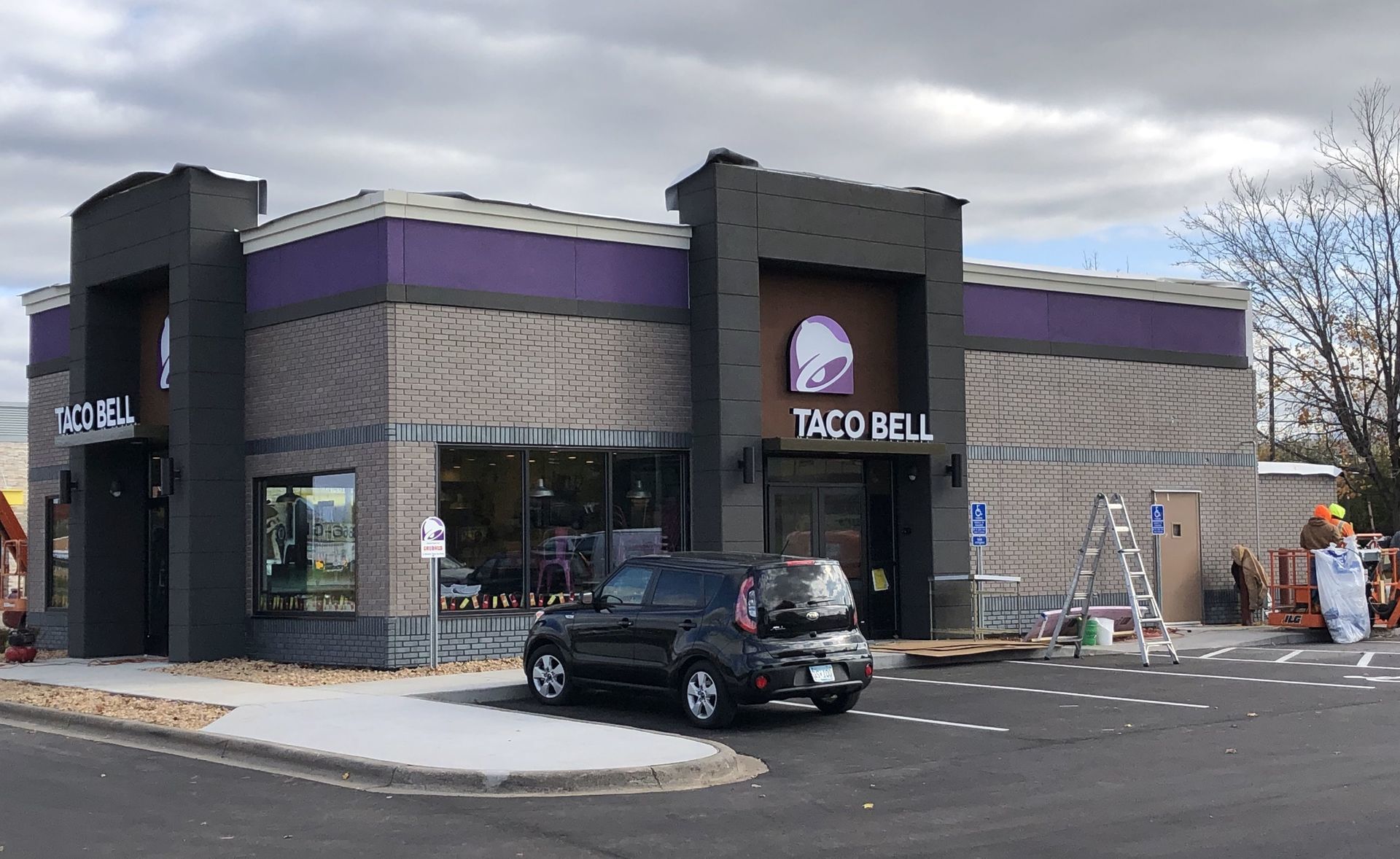fullerton finishing systems Taco Bell after photo exterior Fullerton