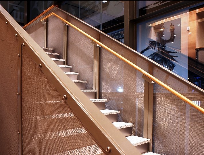 GKD Metal Fabrics Harry Ransom Center Dolphin Metal Fabric Interior ...