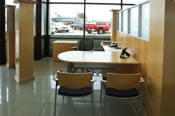 GL Seaman Company Classic Chevrolet Interior Office | GL Seaman & Company