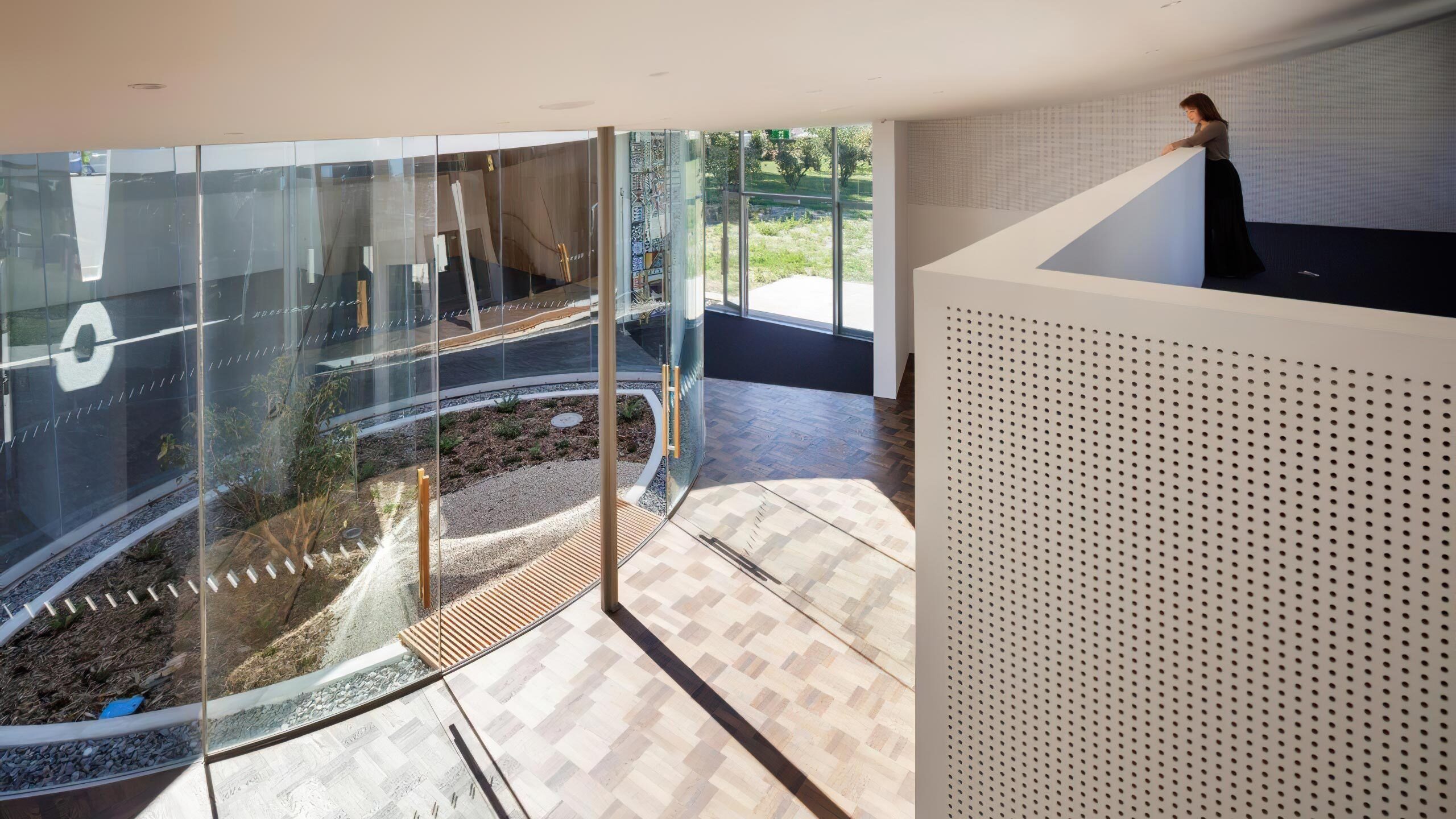Glasshape Sisters of Mercy Church Interior Entrance Lobby Frameless ...