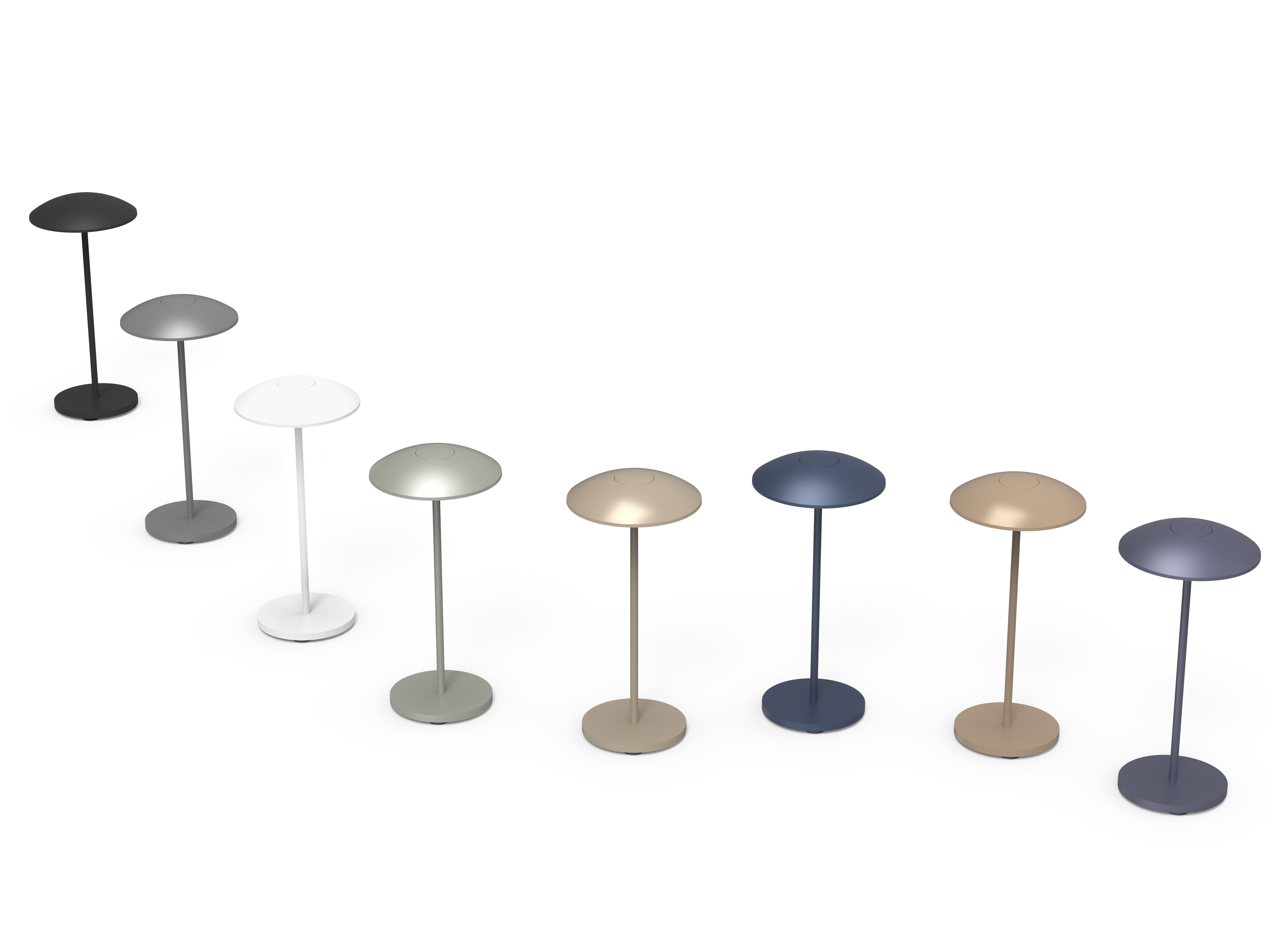 Glimor LED Table Lamp, LED Table Lamp, Touch Sensor for on/off and Dimming Functions, 10-hour Auto Shut-off. 8 Finishes that