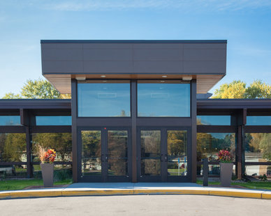 Good Shepherd Lutheran Church, Beautiful exterior of Good Shepherd Lutheran Church, by Vanman Architects and Builders.