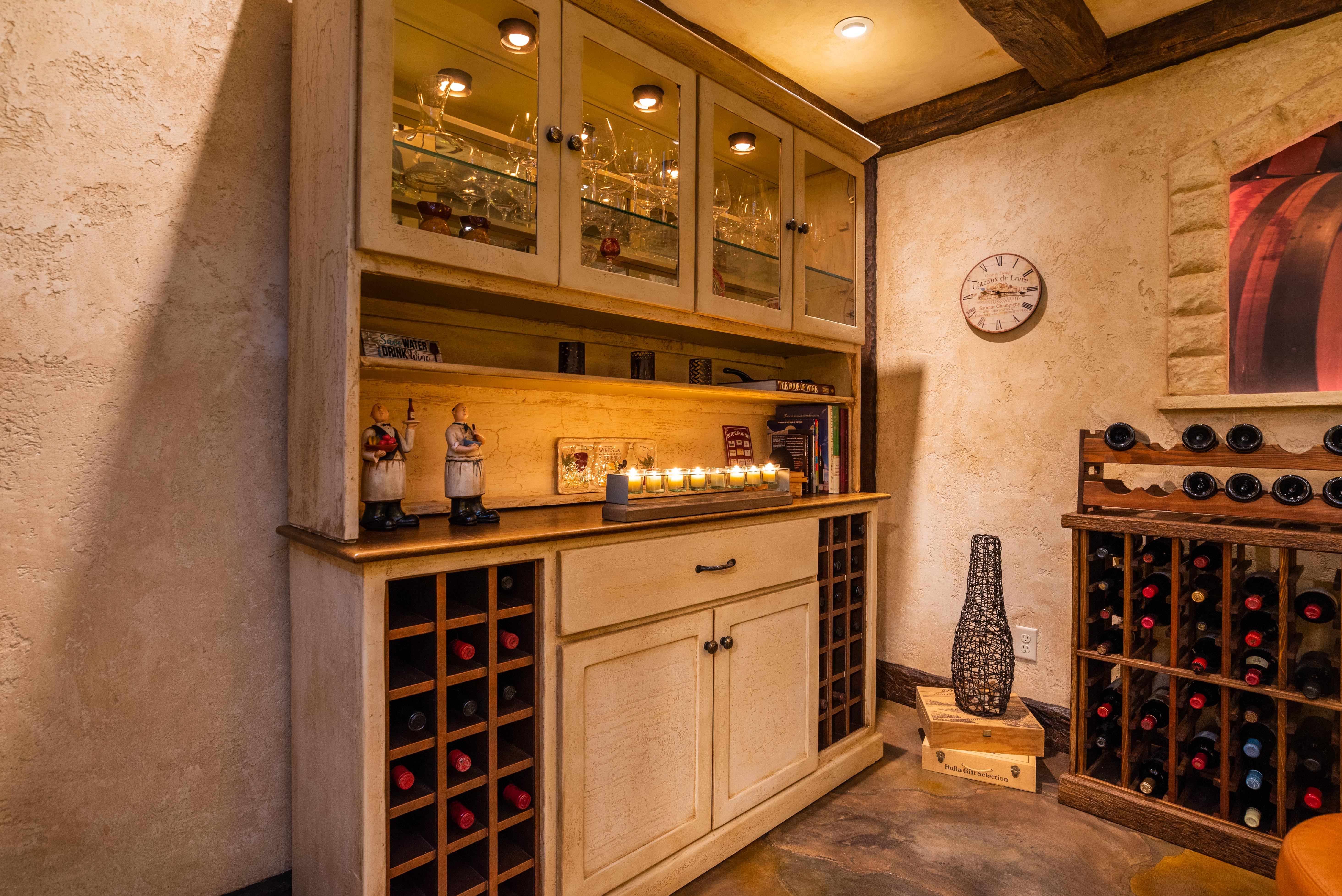 Granicrete Minnesota North Oaks Wine Cellar Interior 16 Granicrete