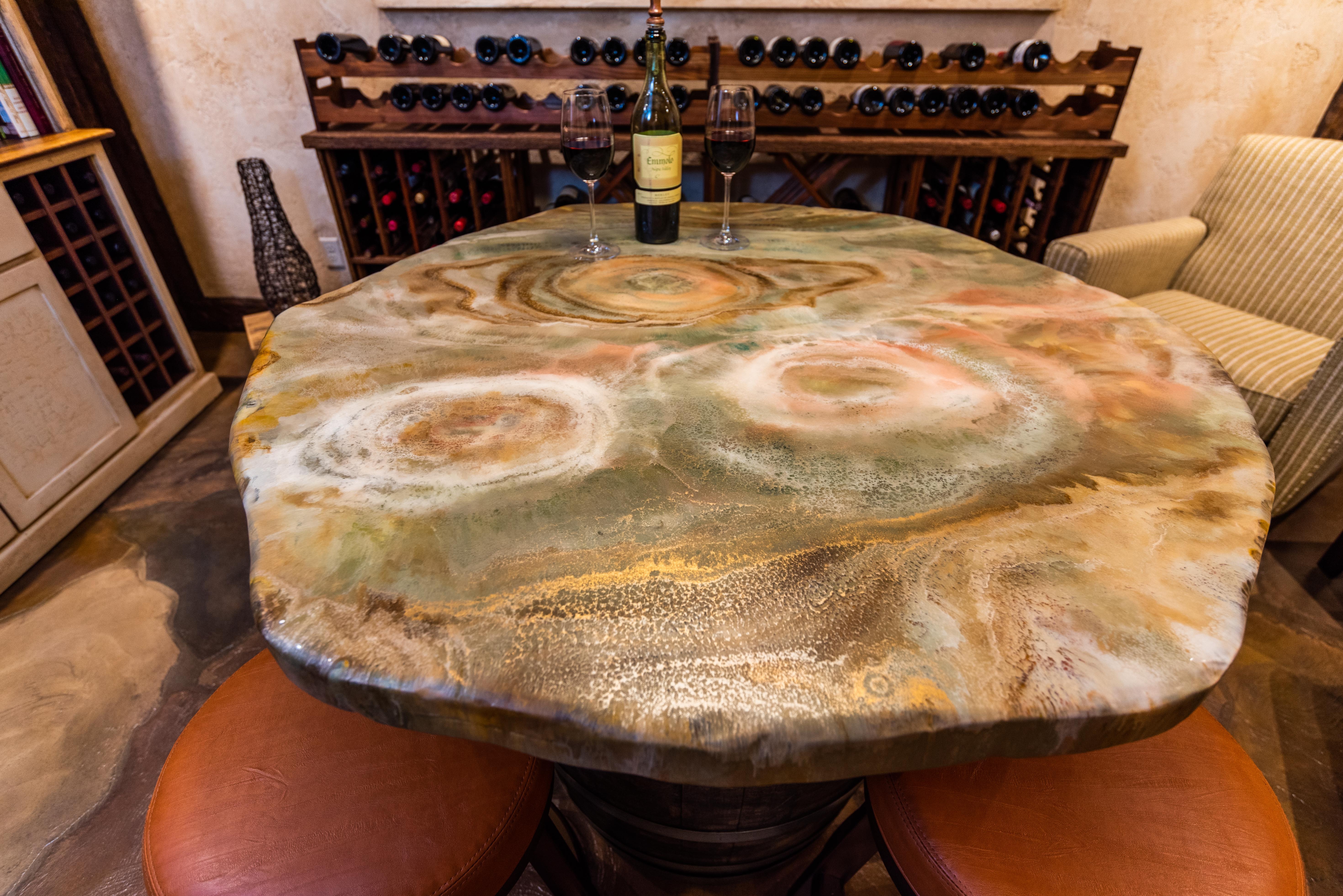 Granicrete Minnesota North Oaks Wine Cellar Interior 5 Granicrete