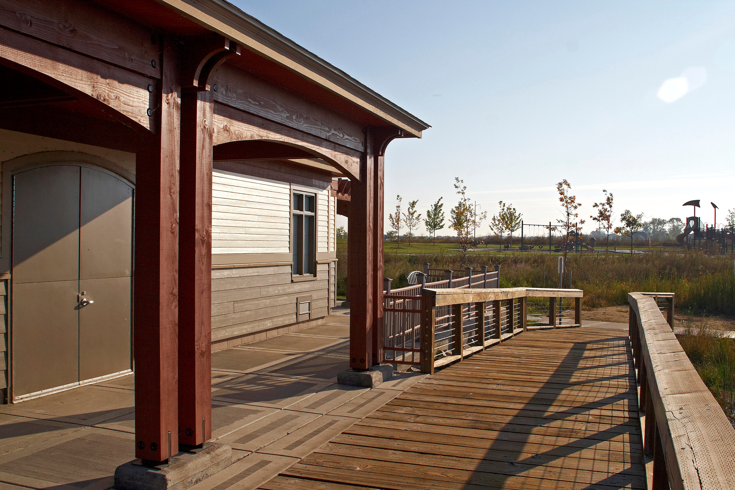HCM Architects Blaine Lakeside Commons Boat House Blaine Minnesota ...